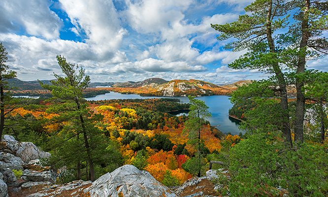 View Across Killarney Lake